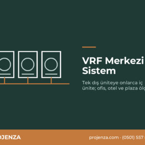 VRF merkezi sistem dış üniteleri